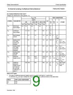 浏览型号74HC4051D的Datasheet PDF文件第9页