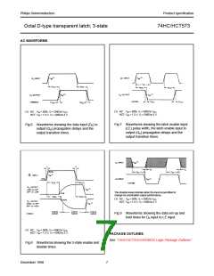 浏览型号74HC573PW的Datasheet PDF文件第7页