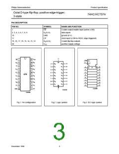 浏览型号74HC574N的Datasheet PDF文件第3页