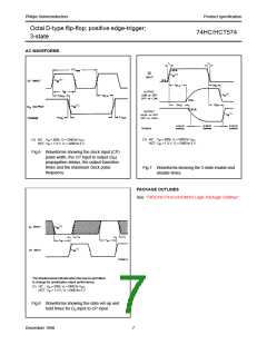 浏览型号74HC574N的Datasheet PDF文件第7页