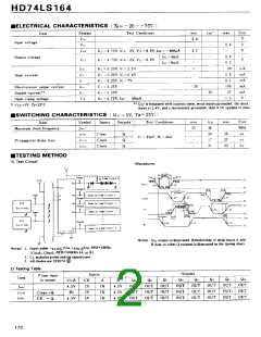 浏览型号74LS164的Datasheet PDF文件第2页