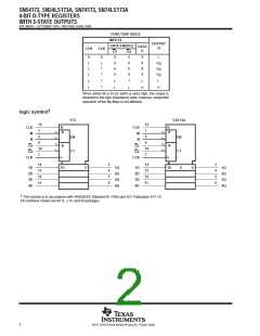 浏览型号74LS173的Datasheet PDF文件第2页