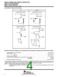 浏览型号74LS173的Datasheet PDF文件第4页