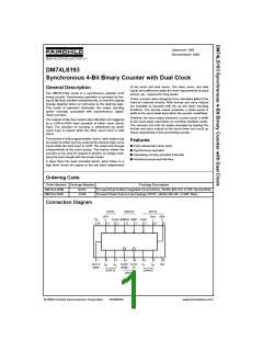 浏览型号74LS193的Datasheet PDF文件第1页