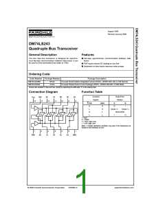 浏览型号74LS243的Datasheet PDF文件第1页