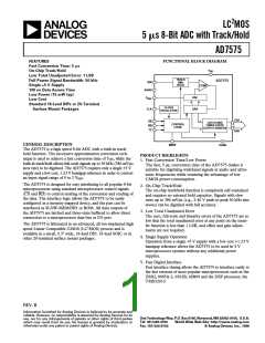 浏览型号AD7575KP的Datasheet PDF文件第1页