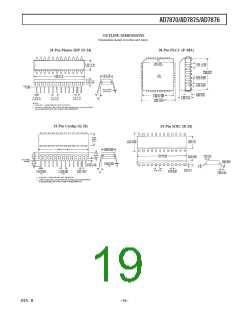 浏览型号AD7870JN的Datasheet PDF文件第19页
