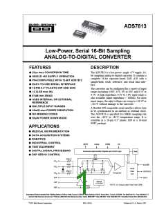 浏览型号ADS7813的Datasheet PDF文件第1页