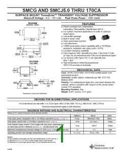 浏览型号SMCJ24A的Datasheet PDF文件第1页