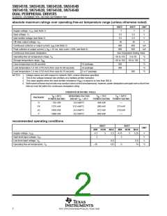 浏览型号SN75451BP的Datasheet PDF文件第2页