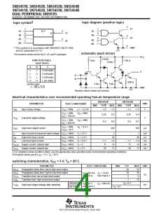 浏览型号SN75451BP的Datasheet PDF文件第4页