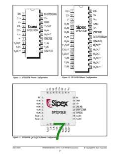 浏览型号SP3243EBCR的Datasheet PDF文件第7页