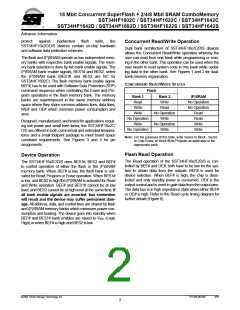 浏览型号SST34HF1682S-70-4E-B1SE的Datasheet PDF文件第2页