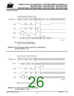 浏览型号SST34HF1682S-70-4E-B1SE的Datasheet PDF文件第26页