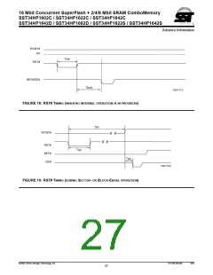 浏览型号SST34HF1682S-70-4E-B1SE的Datasheet PDF文件第27页