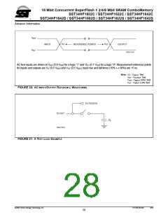 浏览型号SST34HF1682S-70-4E-B1SE的Datasheet PDF文件第28页