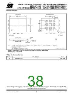 浏览型号SST34HF1682S-70-4E-B1SE的Datasheet PDF文件第38页