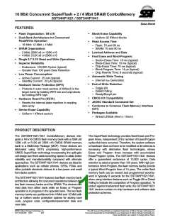 浏览型号SST34HF1621-70-4C-LFP的Datasheet PDF文件第1页