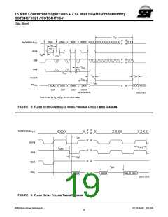 浏览型号SST34HF1621-70-4C-LFP的Datasheet PDF文件第19页