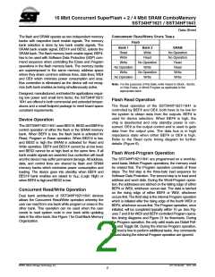 浏览型号SST34HF1621-70-4C-LFP的Datasheet PDF文件第2页