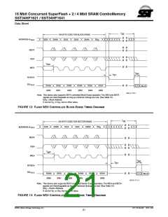 浏览型号SST34HF1621-70-4C-LFP的Datasheet PDF文件第21页