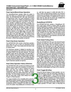 浏览型号SST34HF1621-70-4C-LFP的Datasheet PDF文件第3页