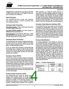 浏览型号SST34HF1621-70-4C-LFP的Datasheet PDF文件第4页