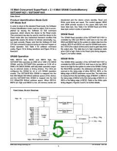 浏览型号SST34HF1621-70-4C-LFP的Datasheet PDF文件第5页