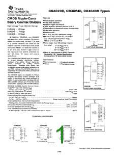 浏览型号CD4024的Datasheet PDF文件第1页