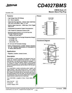 浏览型号CD4027的Datasheet PDF文件第1页