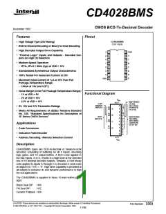 浏览型号CD4028的Datasheet PDF文件第1页