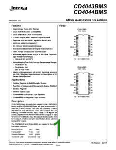 浏览型号CD4044的Datasheet PDF文件第1页