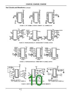 浏览型号CD4051BMJMIL的Datasheet PDF文件第10页