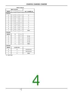 浏览型号CD4051BF的Datasheet PDF文件第4页