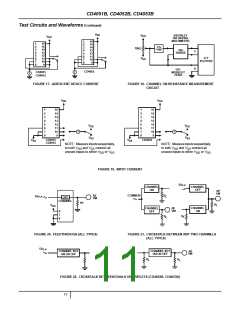 浏览型号CD4053BE的Datasheet PDF文件第11页