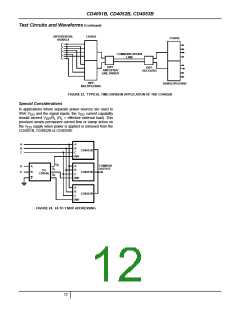 浏览型号CD4053BE的Datasheet PDF文件第12页