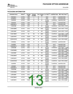 浏览型号CD4053BE的Datasheet PDF文件第13页