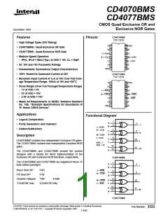 浏览型号CD4077的Datasheet PDF文件第1页