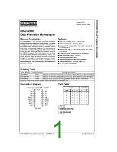 浏览型号CD4538的Datasheet PDF文件第1页
