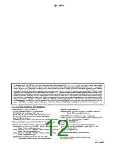 浏览型号MC14490P的Datasheet PDF文件第12页