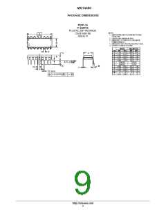 浏览型号MC14490P的Datasheet PDF文件第9页