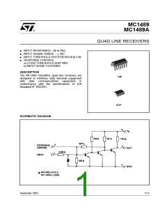 浏览型号MC1489AP的Datasheet PDF文件第1页