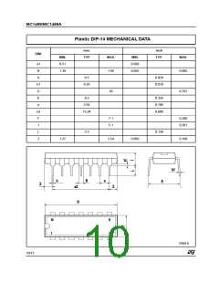 浏览型号MC1489AP的Datasheet PDF文件第10页
