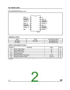 浏览型号MC1489AP的Datasheet PDF文件第2页