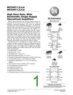 浏览型号MC33072P的Datasheet PDF文件第1页