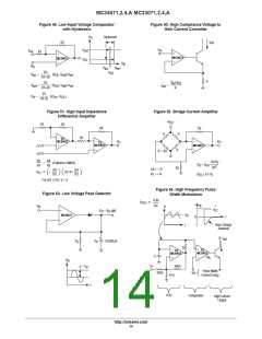 浏览型号MC33072P的Datasheet PDF文件第14页