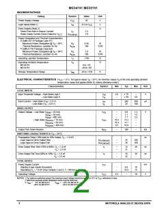浏览型号MC33151D的Datasheet PDF文件第2页