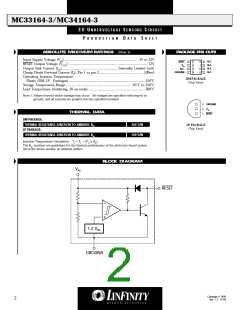 浏览型号MC33164-3LP的Datasheet PDF文件第2页