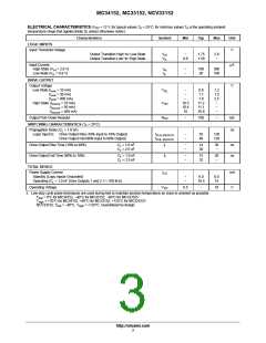 浏览型号MC34152P的Datasheet PDF文件第3页
