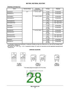 浏览型号MC7815CD2T的Datasheet PDF文件第28页